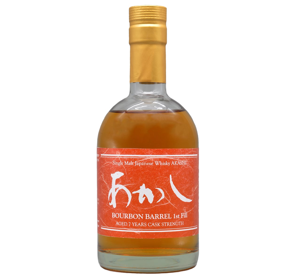 AKASHI SAKE CASK FINISH AGED 8YEARS CASK STRENGTH 500mL